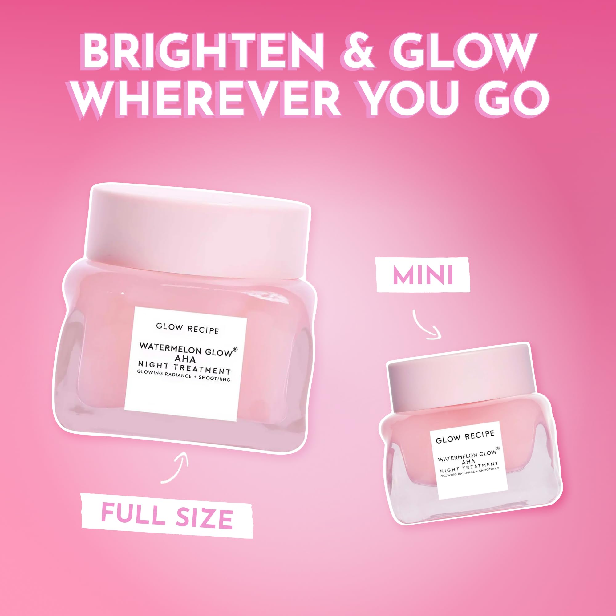 Glow Recipe Watermelon Glow AHA Night Treatment - Overn | B2B
